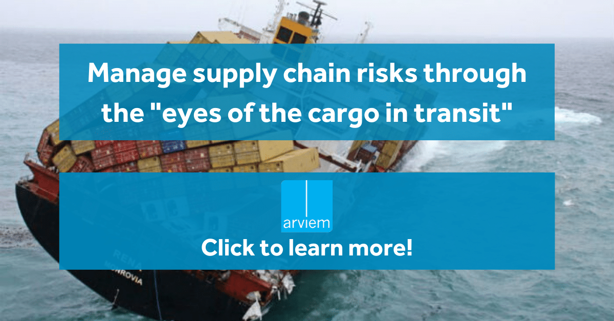 Supply chain risk from cargo perspective